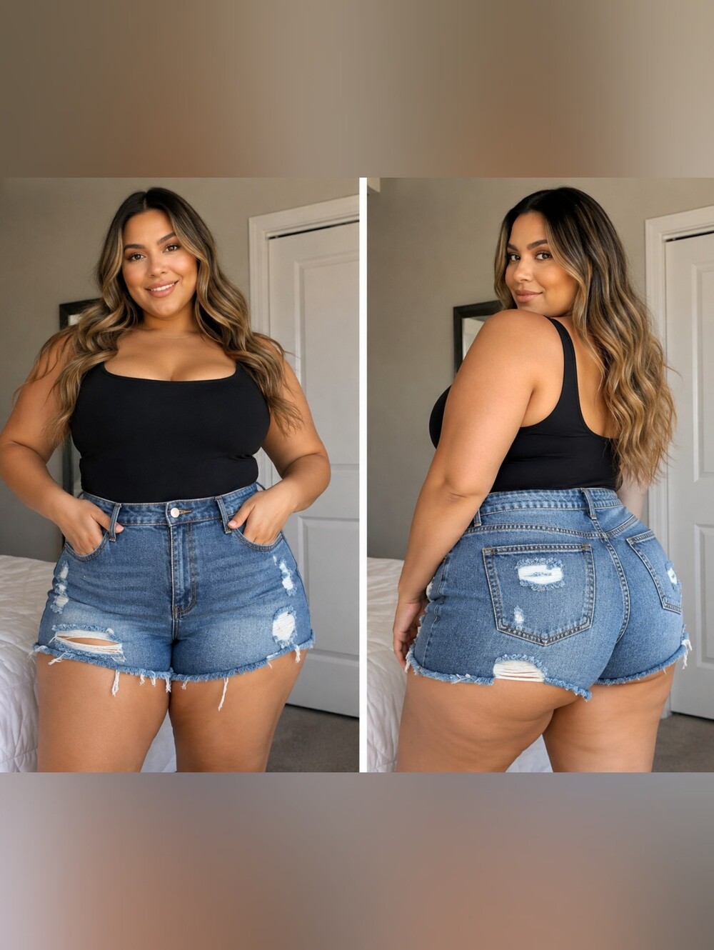SHEIN Short JEAN SIZE XL